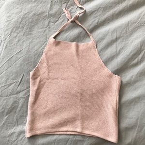 Woven Halter Top
